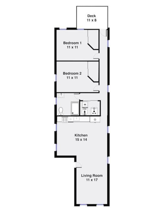 Central Chicago Suite2 Access To Patio Dış mekan fotoğraf